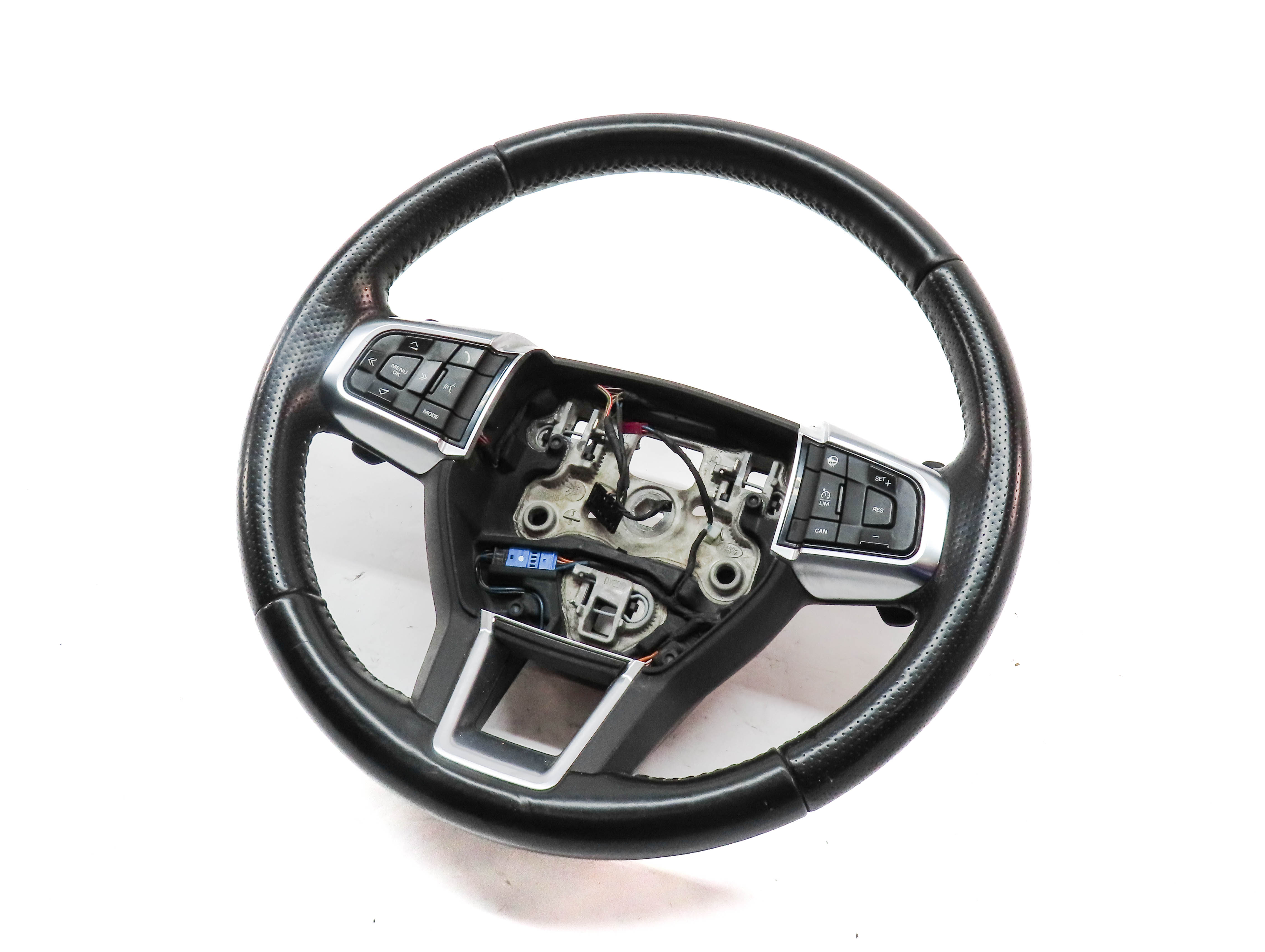 15-17 LAND ROVER DISCOVERY SPORT (L550) 3 SPOKE STEERING WHEEL & BUTTONS PADDLES — exact item pictured